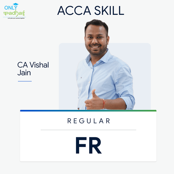 ACCA Skill | Financial Reporting | CA Vishal Jain