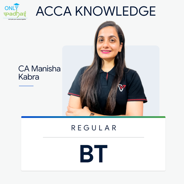 ACCA Knowledge | Business Technology | CA Manisha Kabra