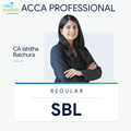 ACCA Professional | Strategic Business Leader | CA Ishitha Raichura