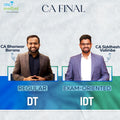 CA Final | DT & IDT | Regular - Exam Oriented | CA Bhanwar Borana & CA Siddhesh Valimbe