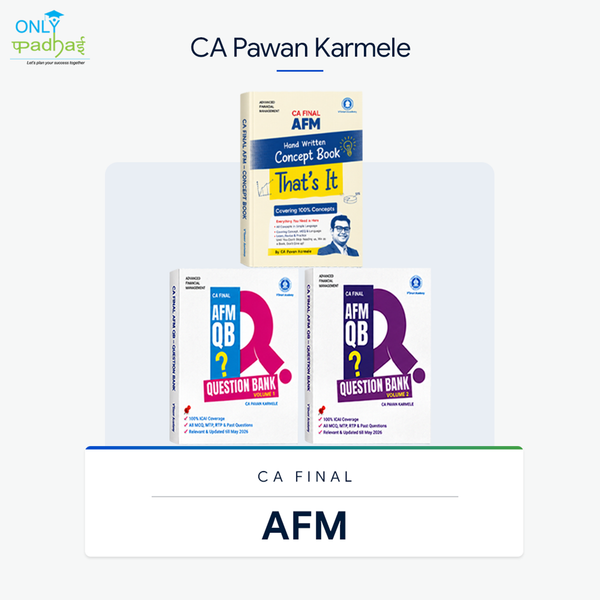 CA Final | AFM | Full Set | CA Pavan Karmele