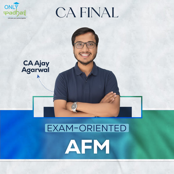 CA Final | AFM | Exam Oriented | CA Ajay Agarwal