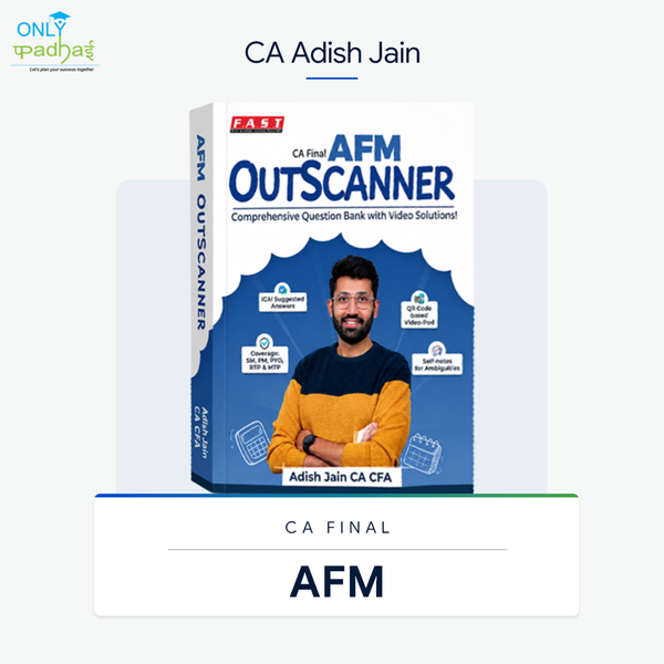 CA Final | AFM | Question Bank | CA Adish Jain