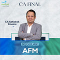 CA Final | AFM | Regular | CA Abhishek Zaware