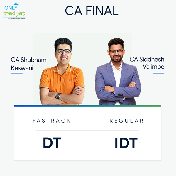 CA Final | Adv. Auditing & IDT | Fastrack - Regular | CA Shubham Keswani & CA Siddhesh Valimbe