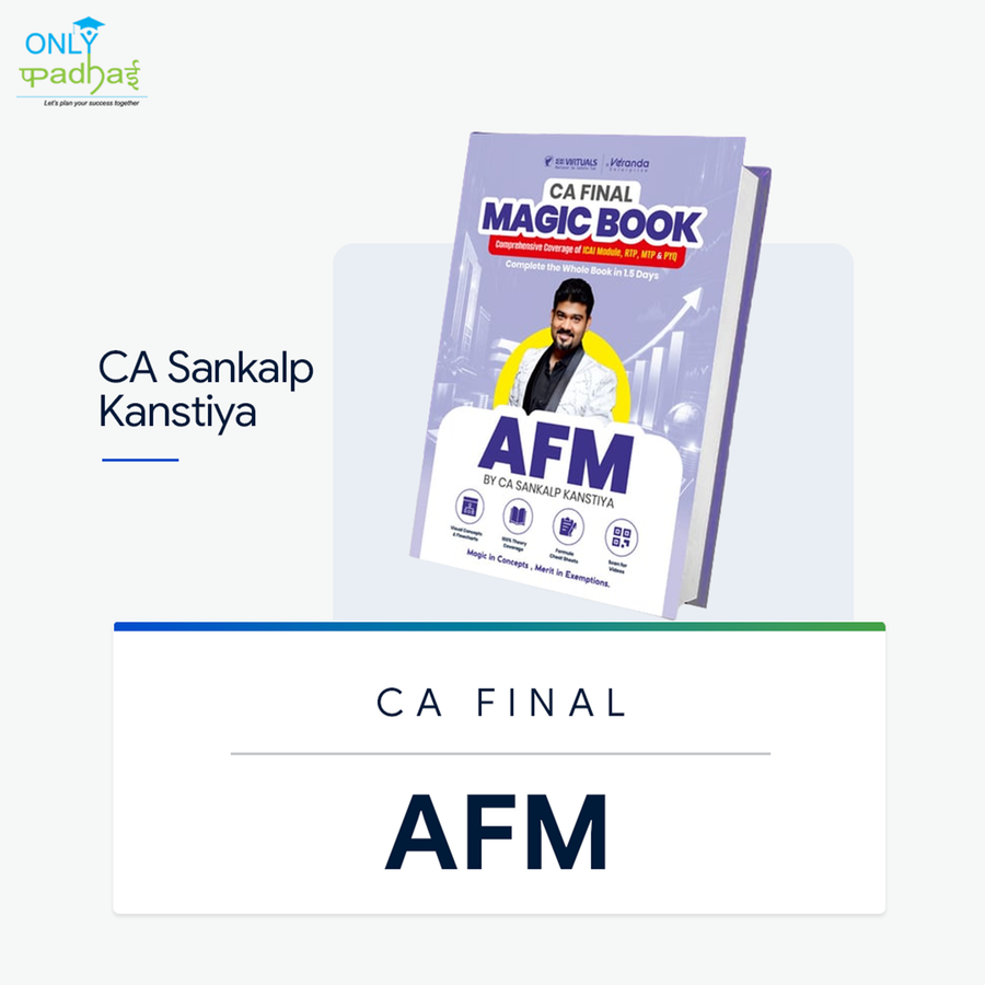 CA Final | AFM | Full Set | CA Sankalp Kanstiya