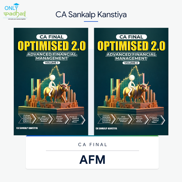 CA Final | AFM | Magic Book | CA Sankalp Kanstiya