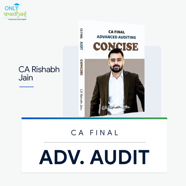 CA Final | Adv. Auditing | Concise Book | CA Rishabh Jain