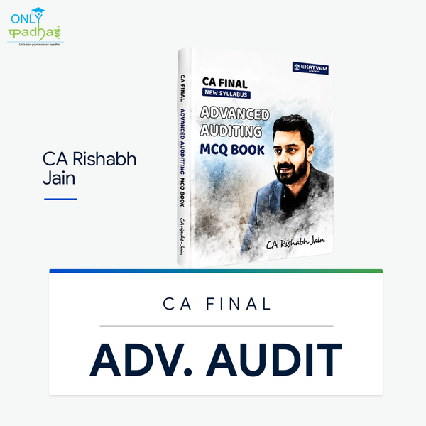 CA Final | Adv. Auditing | MCQ Book | CA Rishabh Jain