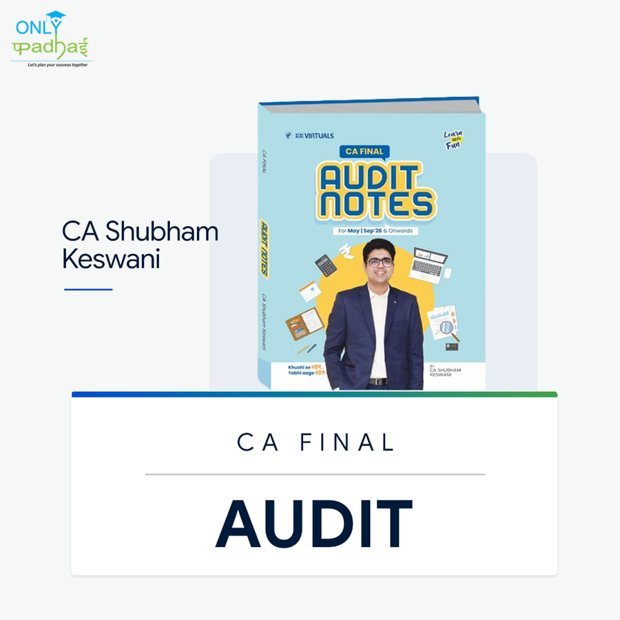 CA Final | Adv. Auditing | Notes, Question Bank & MCQ | CA Shubham Keswani