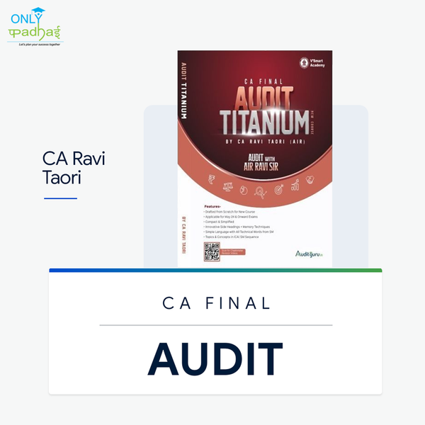 CA Final | Adv. Auditing | Chart Book | CA Ravi Taori