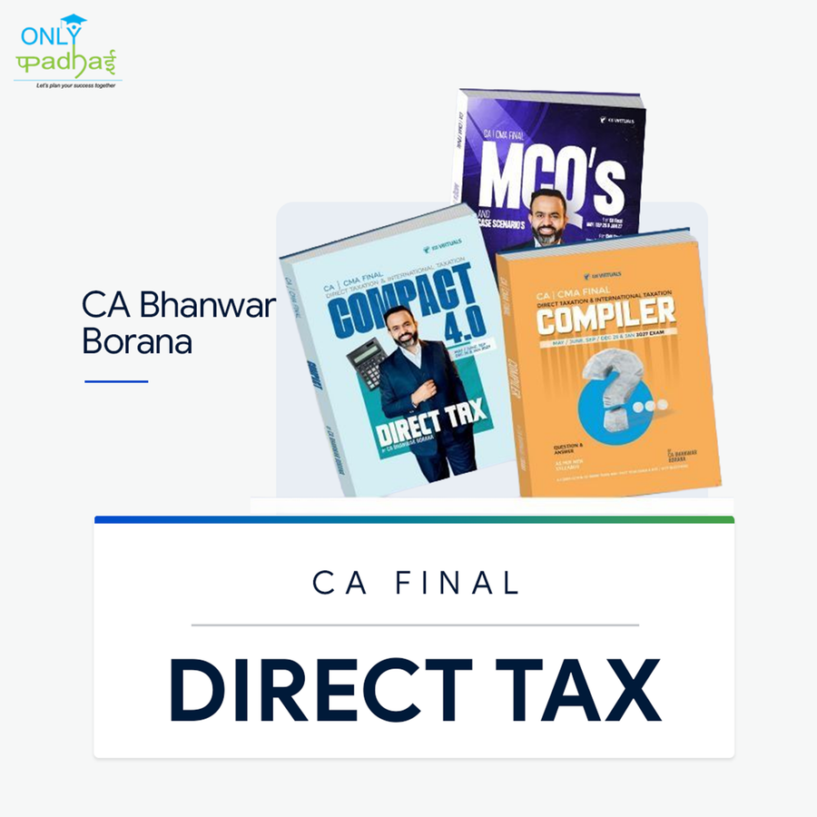 CA/CMA Final | Direct Tax | Compact, Compiler & MCQ | CA Bhanwar Borana