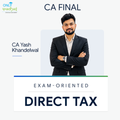 CA Final | DT | Exam Oriented | CA Yash Khandelwal
