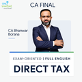 CA Final | Direct Tax | Exam Oriented | CA Bhanwar Borana - Full English