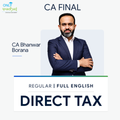CA Final | Direct Tax | Regular | CA Bhanwar Borana - Full English