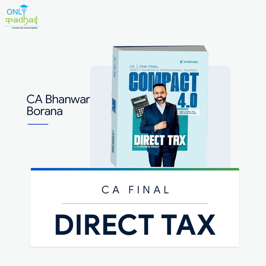 CA/CMA Final | Direct Tax | Compact, Compiler & MCQ | CA Bhanwar Borana