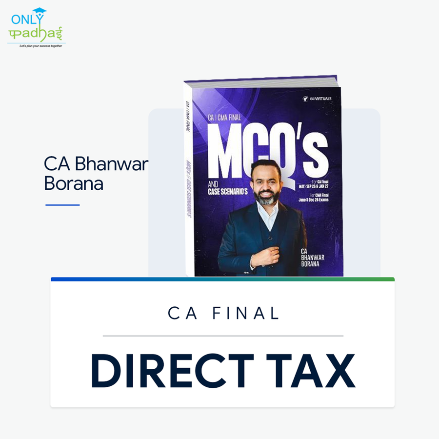 CA/CMA Final | Direct Tax | Compact, Compiler & MCQ | CA Bhanwar Borana