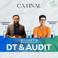 CA Final | DT & Adv. Auditing | Regular | CA Bhanwar Borana & CA Shubham Keswani