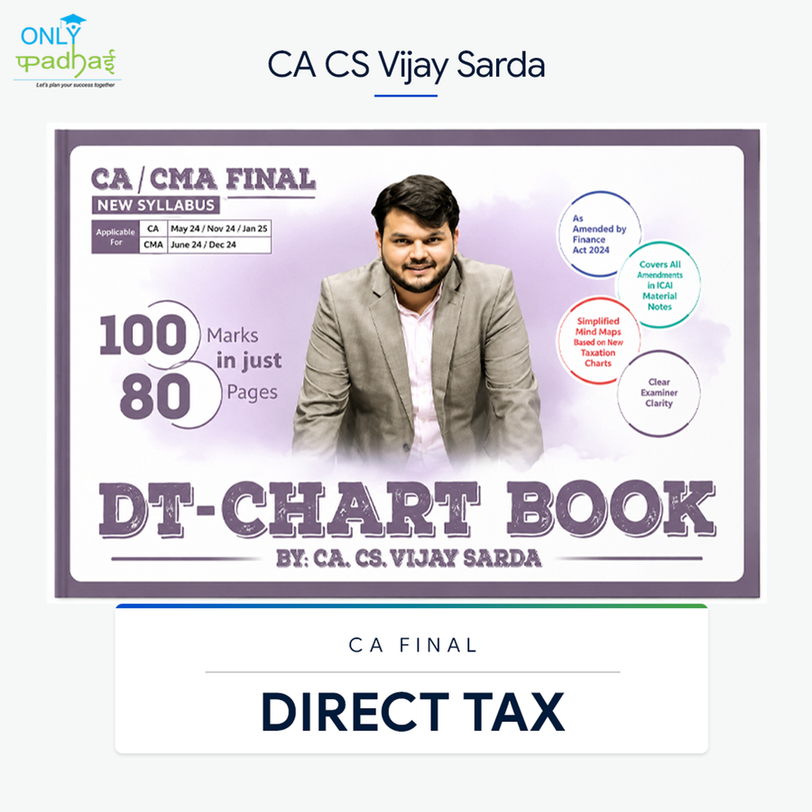 CA Final | DT | Concise & Questionnaire Book | CA Vijay Sarda