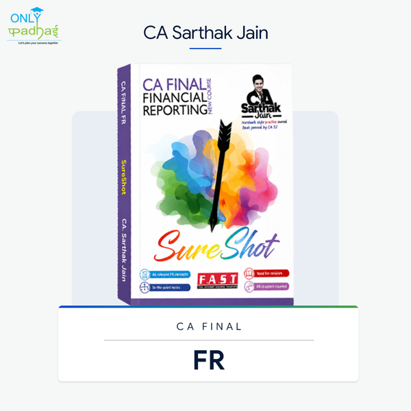 CA Final | FR | MCQ Book | CA Sarthak Jain