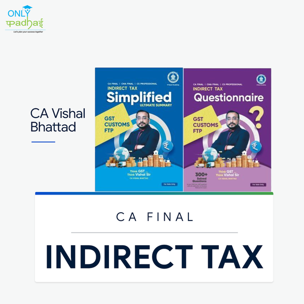CA Final | IDT | Chart Book | CA Vishal Bhattad