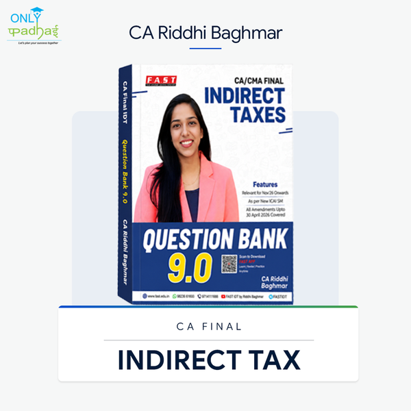 CA Final | IDT | Question Bank | CA Riddhi Baghmar