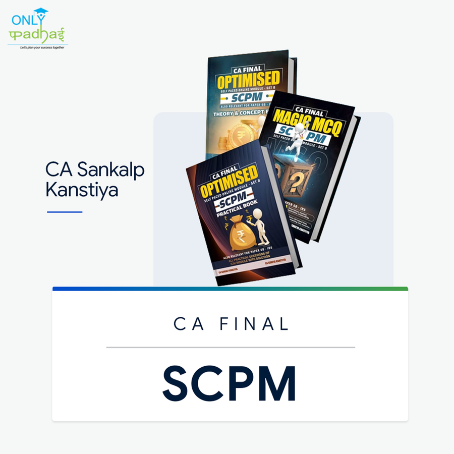 CA Final | SCPM | Full Set | CA Sankalp Kanstiya