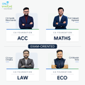 CA Foundation | Combo | Exam Oriented | CA Hardik Manchanda, CS Arjun Chhabra, CA Mohnish Vora & Prof. Akash Agrawal