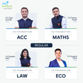 CA Foundation | Combo | Regular | Eco By CA Swapnil Patni & CA Adarsh Jain | Law By CA Deepika Rathi