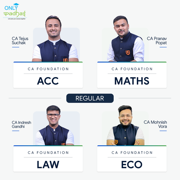 CA Foundation | Combo | Regular | Law By CA Indresh Gandhi