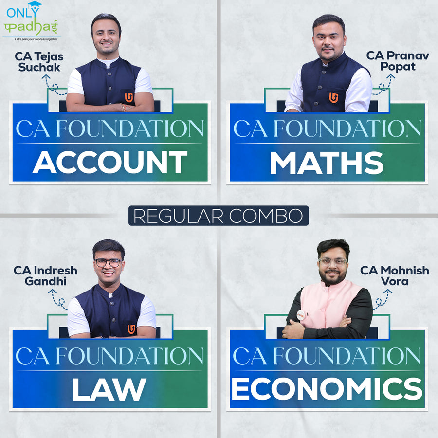 CA Foundation | Combo | Regular | Law By CA Indresh Gandhi