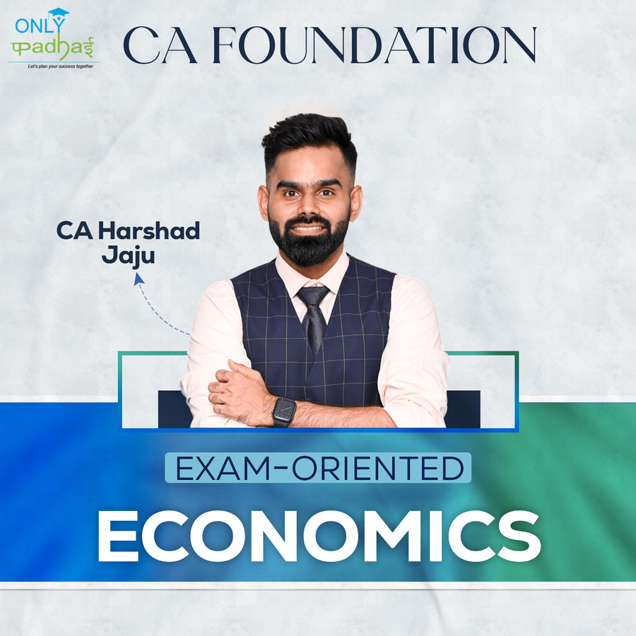 CA Foundation | Business Economics | Exam Oriented | CA Harshad Jaju
