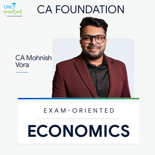 CA Foundation | Business Economics | Exam Oriented | CA Mohnish Vora