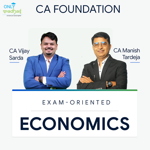 CA Foundation | Business Economics | Exam Oriented | CA Vijay Sarda & CA Manish Tardeja