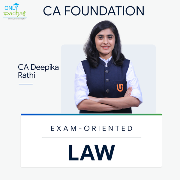 CA Foundation | Business Law | Exam Oriented | CA Deepika Rathi