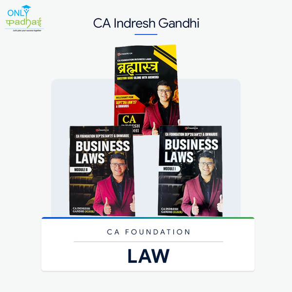 CA Foundation | Business Law | Full Set | CA Indresh Gandhi