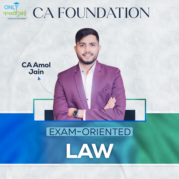CA Foundation | Business Law | Exam Oriented | CA Amol Jain