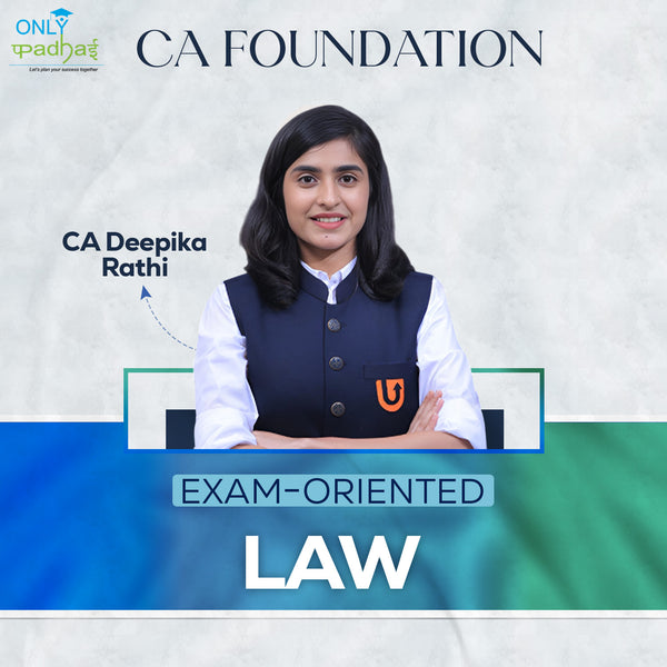 CA Foundation | Business Law | Exam Oriented | CA Deepika Rathi
