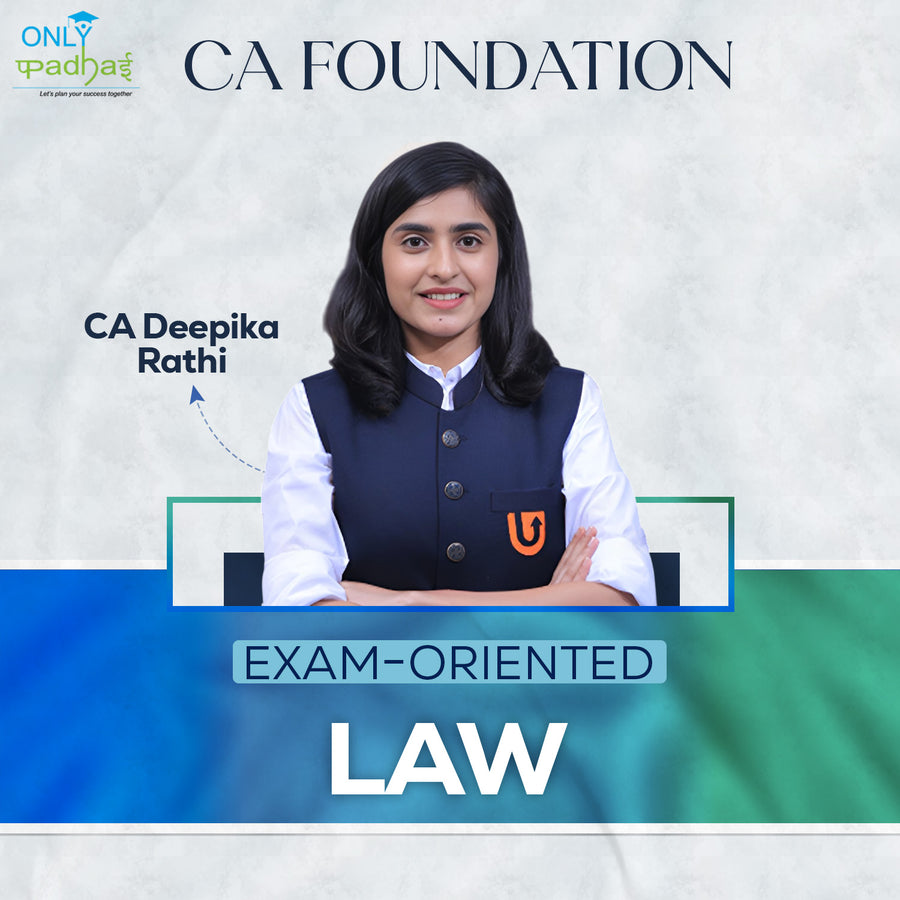 CA Foundation | Business Law | Exam Oriented | CA Deepika Rathi