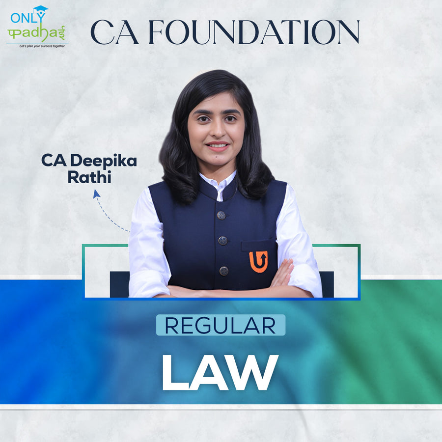CA Foundation | Business Law | Regular | CA Deepika Rathi