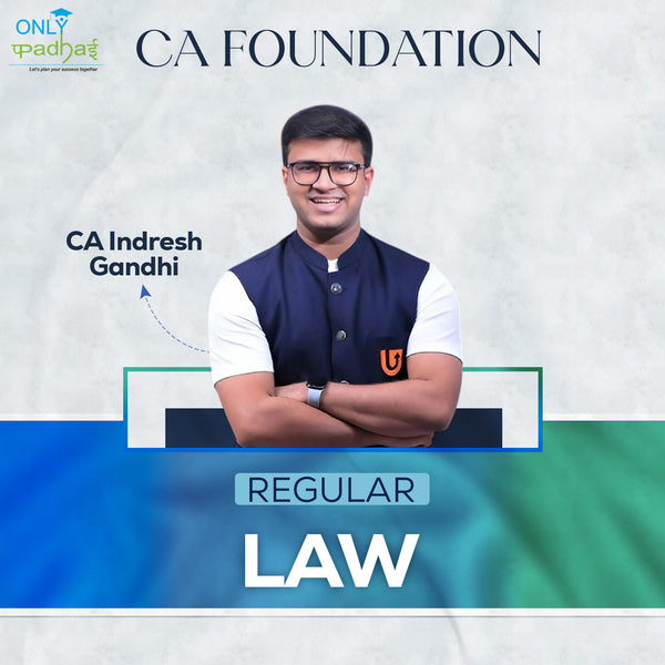 CA Foundation | Business Law | Regular | CA Indresh Gandhi