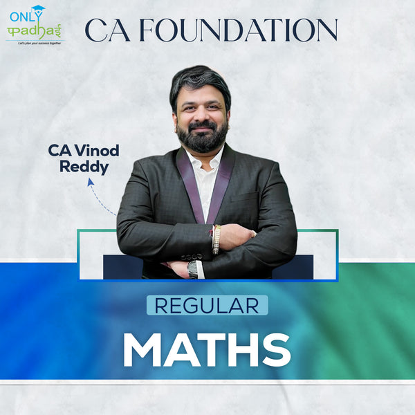 CA Foundation | Quantitative Aptitude | Regular | CA Vinod Reddy