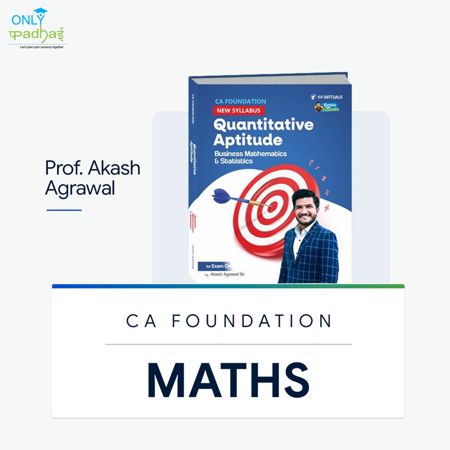 CA Foundation | Quantitative Aptitude | Notes | Prof. Akash Agrawal