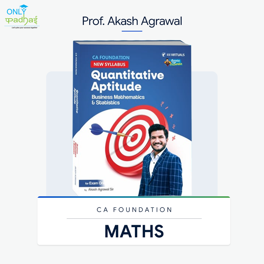CA Foundation | Quantitative Aptitude | Notes | Prof. Akash Agrawal