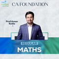 CA Foundation | Quantitative Aptitude | Regular | CA Aman Kedia