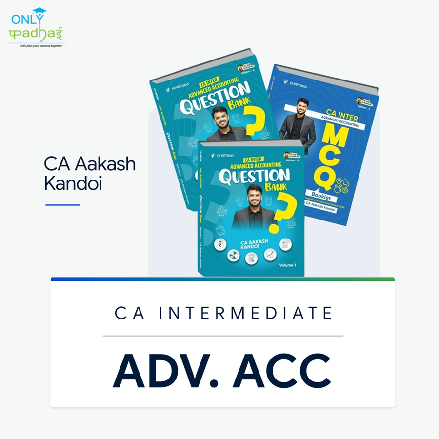 CA Inter | Adv. Accounts | Question Bank & MCQ | CA Aakash Kandoi