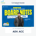 CA Inter | Adv. Accounts | Question Bank & MCQ | CA Aakash Kandoi