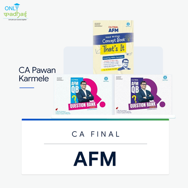 CA Final | AFM | Full Set | CA Pavan Karmele