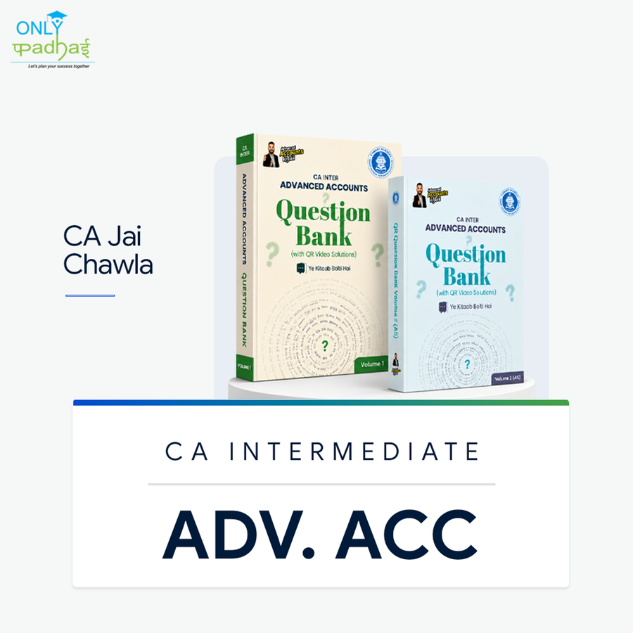 CA Inter | Adv. Accounts | Full Set | CA Jai Chawla
