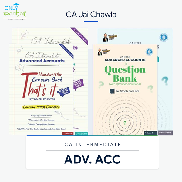 CA Inter | Adv. Accounts | Concept Book | CA Jai Chawla